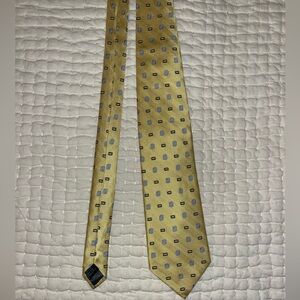 CHICK FIL A yellow/gold and blue tie